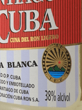 Load image into Gallery viewer, Santiago de Cuba Cartablanca Old Label - Bottle Of Japan