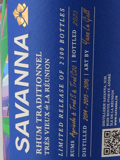 Savanna Art of Rum by Yann Le Gall - Bottle Of Japan