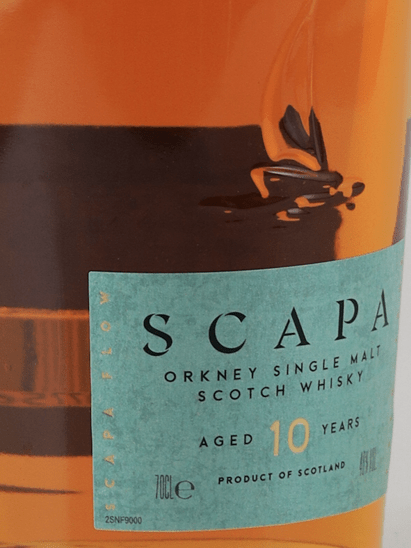 Scapa 10 Year Old - Bottle Of Japan