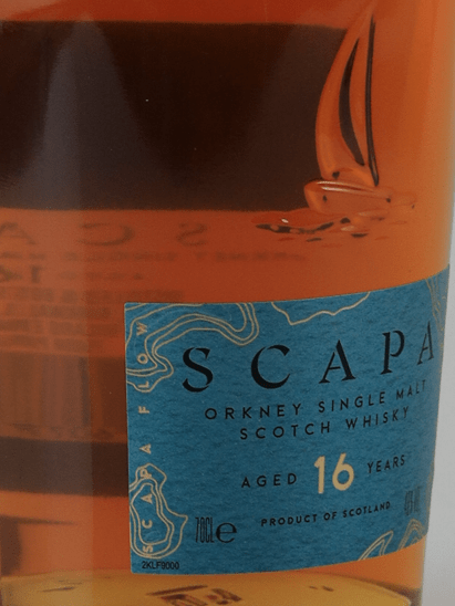 Scapa 16 Year Old - Bottle Of Japan