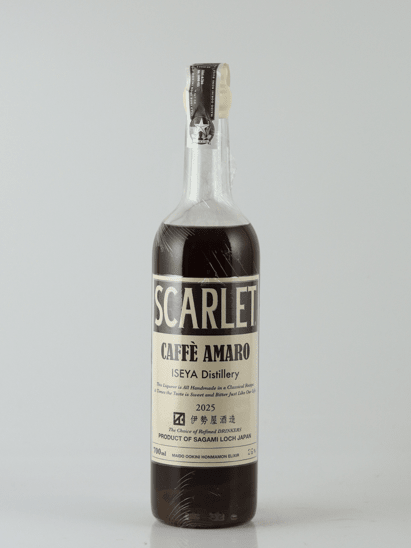 Scarlet Café Amaro 2025 - Bottle Of Japan