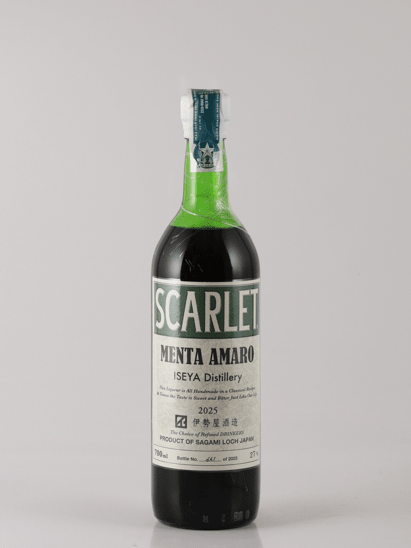 Scarlet Menta Amaro 2025 - Bottle Of Japan
