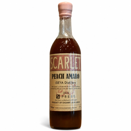Scarlet Peach Amaro 2026 700ml on white background