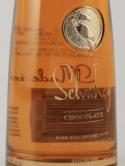 Selvarey Chocolate Half Bottle - Bottle Of Japan