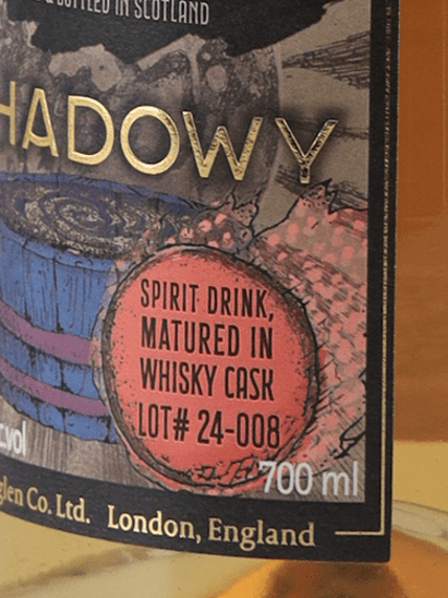 Shadowy LOT 24 - 008 Caol Ila Cask - Bottle Of Japan