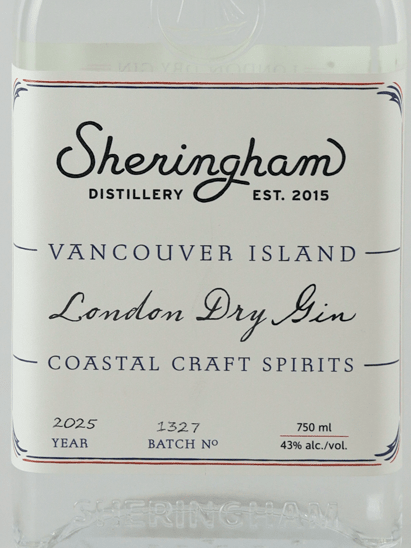 Sheringham London Dry Gin - Bottle Of Japan
