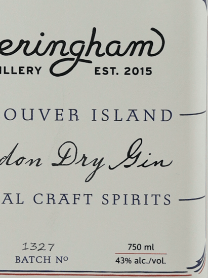 Sheringham London Dry Gin - Bottle Of Japan