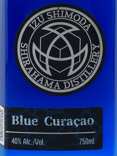 Shirahama Classic Blue Curacao - Bottle Of Japan