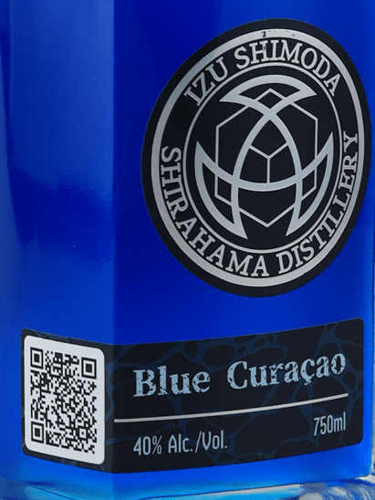Shirahama Classic Blue Curacao - Bottle Of Japan