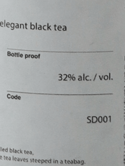 Shirahama Li Searchers French Earl Grey The Most Elegant Black Tea 250ml - Bottle Of Japan