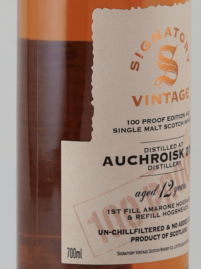 Signatory Auchroisk 12 Year Old 2012 - Bottle Of Japan