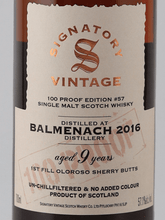 Load image into Gallery viewer, Signatory Balmenach 9 Year Old 2016 - Bottle Of Japan