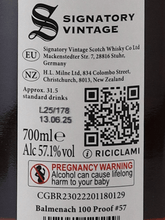 Load image into Gallery viewer, Signatory Balmenach 9 Year Old 2016 - Bottle Of Japan