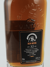 Load image into Gallery viewer, Signatory Ben Nevis 32 Year Old 1991 - Bottle Of Japan