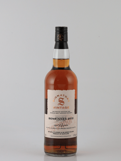 Signatory Benrinnes 13 Year Old 2012 - Bottle Of Japan