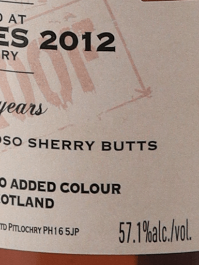 Signatory Benrinnes 13 Year Old 2012 - Bottle Of Japan