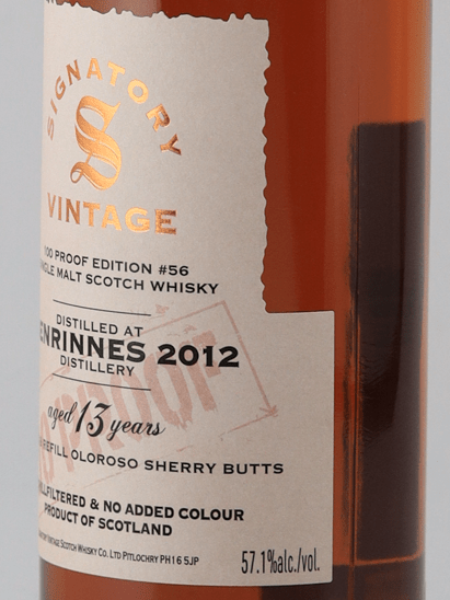 Signatory Benrinnes 13 Year Old 2012 - Bottle Of Japan