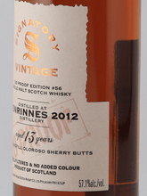 Load image into Gallery viewer, Signatory Benrinnes 13 Year Old 2012 - Bottle Of Japan