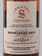 Load image into Gallery viewer, Signatory Benrinnes 13 Year Old 2012 - Bottle Of Japan
