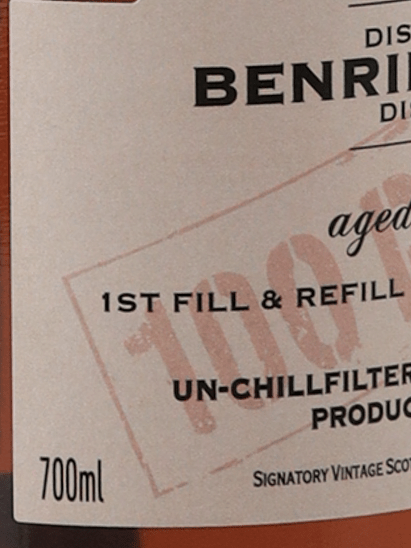 Signatory Benrinnes 13 Year Old 2012 - Bottle Of Japan