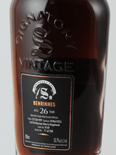 Load image into Gallery viewer, Signatory Benrinnes 26 Year Old 1997 - Bottle Of Japan