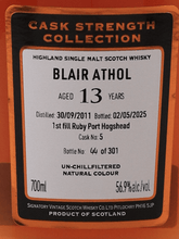 Load image into Gallery viewer, Signatory Blair Athol 13 Year Old 2011 - Bottle Of Japan