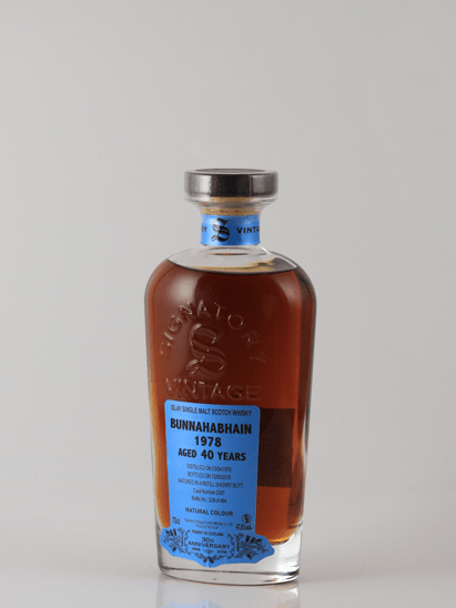 Signatory Bunnahabhain 40 Year Old 1978 30th Anniversary - Bottle Of Japan