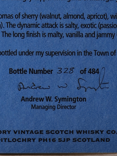 Signatory Bunnahabhain 40 Year Old 1978 30th Anniversary - Bottle Of Japan