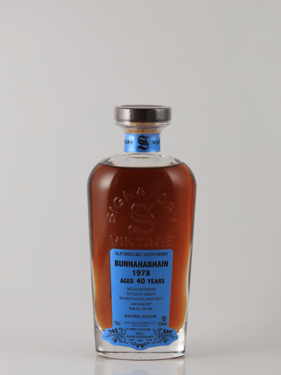 Signatory Bunnahabhain 40 Year Old 1978 30th Anniversary - Bottle Of Japan