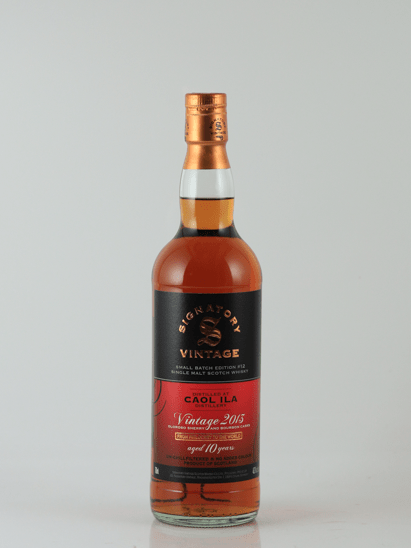 Signatory Caol Ila 10 Year Old 2013 Oloroso Sherry & Bourbon Cask - Bottle Of Japan