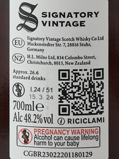 Signatory Caol Ila 10 Year Old 2013 Oloroso Sherry & Bourbon Cask - Bottle Of Japan