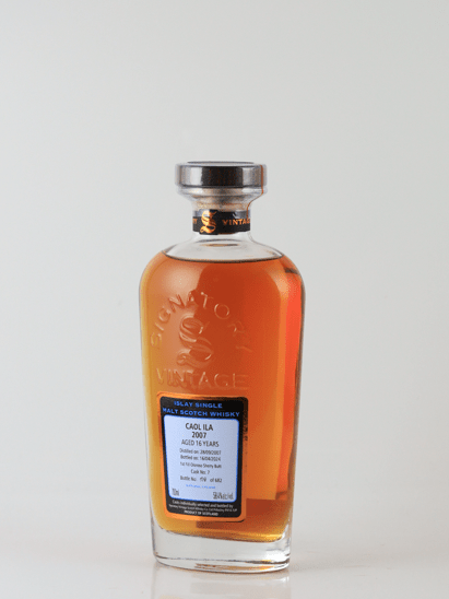 Signatory Caol Ila 16 Year Old 2007 - Bottle Of Japan