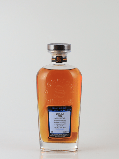Signatory Caol Ila 16 Year Old 2007 - Bottle Of Japan