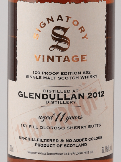 Signatory Glen Deveron 11 Year Old 2012 - Bottle Of Japan