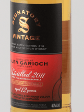 Load image into Gallery viewer, Signatory Glen Garioch 12 Year Old 2011 - Bottle Of Japan