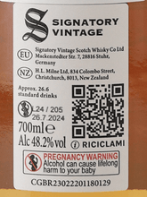Load image into Gallery viewer, Signatory Glen Garioch 12 Year Old 2011 - Bottle Of Japan