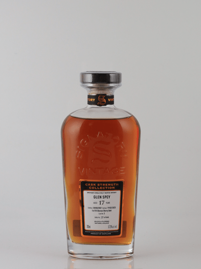Signatory Glen Spey 17 Year Old 2007 - Bottle Of Japan