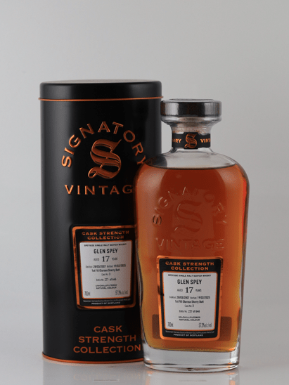 Signatory Glen Spey 17 Year Old 2007 - Bottle Of Japan