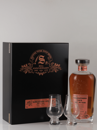 Signatory Glenglassaugh 40 Year Old 1978 30th Anniversary - Bottle Of Japan