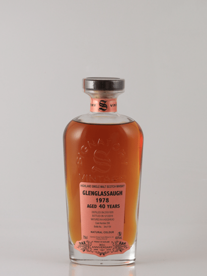 Signatory Glenglassaugh 40 Year Old 1978 30th Anniversary - Bottle Of Japan