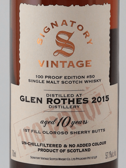Signatory Glenlossie 10 Year Old 2015 - Bottle Of Japan
