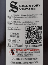 Load image into Gallery viewer, Signatory Glenlossie 10 Year Old 2015 - Bottle Of Japan