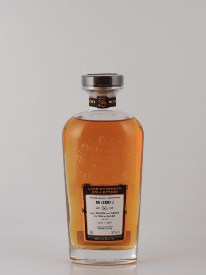 Signatory Knockdhu 16 Year Old 2008 - Bottle Of Japan