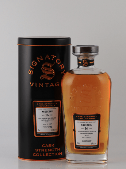 Signatory Knockdhu 16 Year Old 2008 - Bottle Of Japan