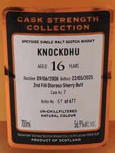 Load image into Gallery viewer, Signatory Knockdhu 16 Year Old 2008 - Bottle Of Japan