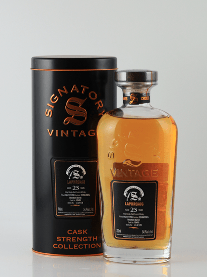 Signatory Laphroaig 25 Year Old 1998 - Bottle Of Japan