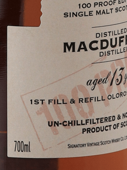 Signatory Macduff 13 Year Old 2011 - Bottle Of Japan