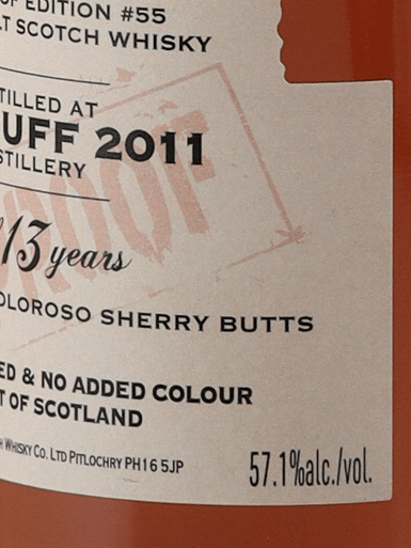 Signatory Macduff 13 Year Old 2011 - Bottle Of Japan