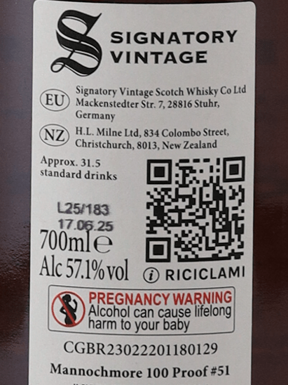 Signatory Mannochmore 11 Year Old 2014 - Bottle Of Japan