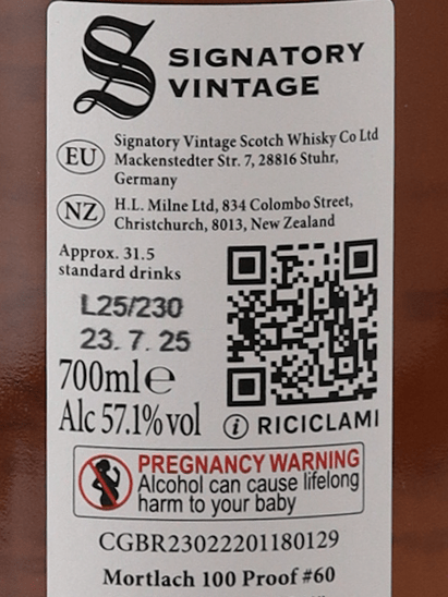 Signatory Mortlach 12 Year Old 2013 - Bottle Of Japan